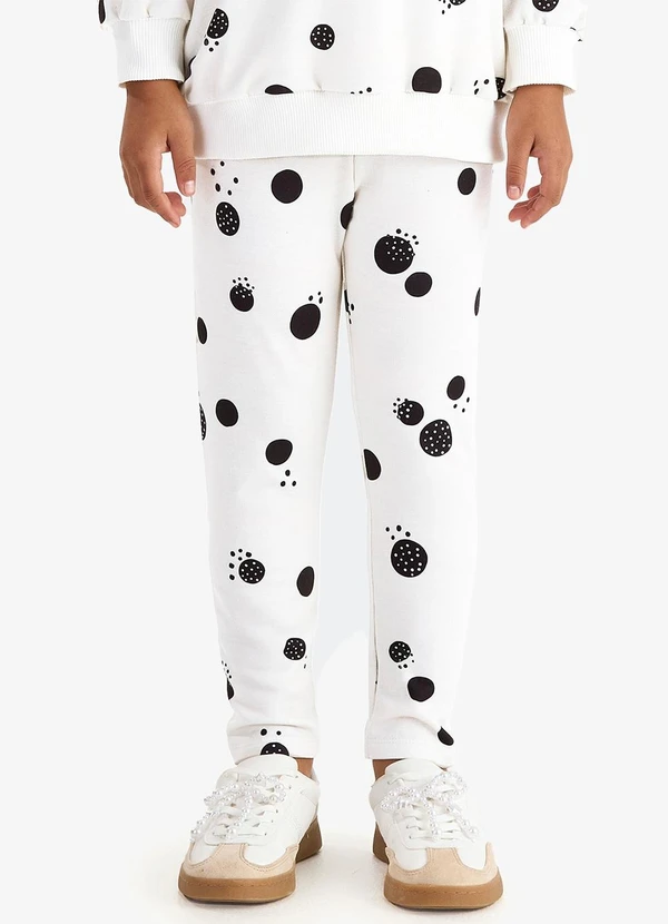 Rovi Kids - Conjunto Blusão com Legging Malha Soft Bege 4