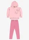 Rovi Kids - Conjunto Blusão com Legging Molecotton Rosa - variação: Rosa