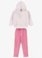 Rovi Kids - Conjunto Blusão com Legging Molecotton Rosa - variação: Rosa