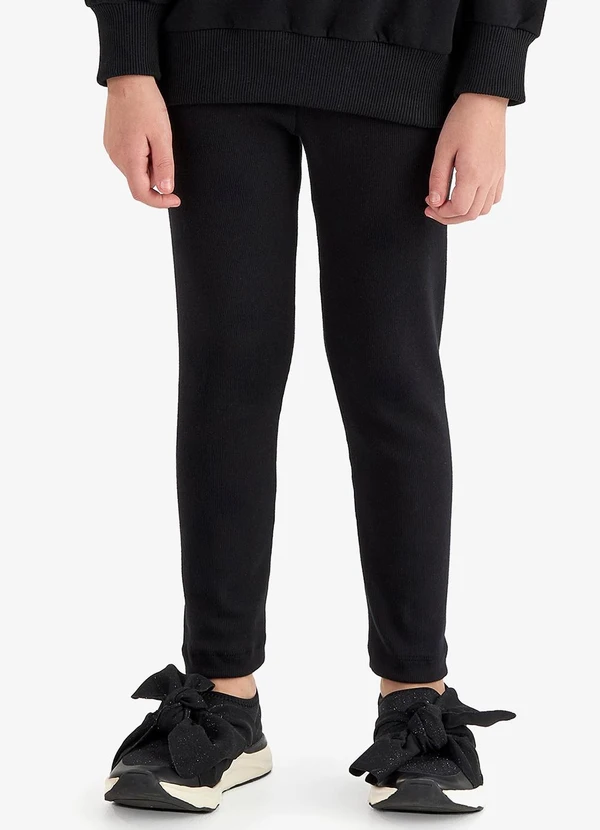 Rovi Kids - Conjunto Blusão com Legging Preto 4