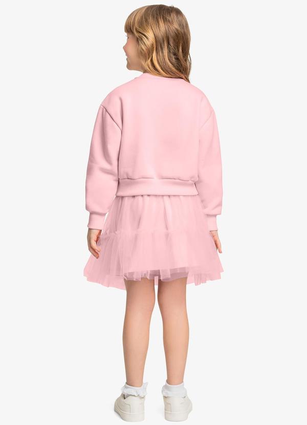 Trick Nick - Conjunto Blusão com Saia Rosa 2