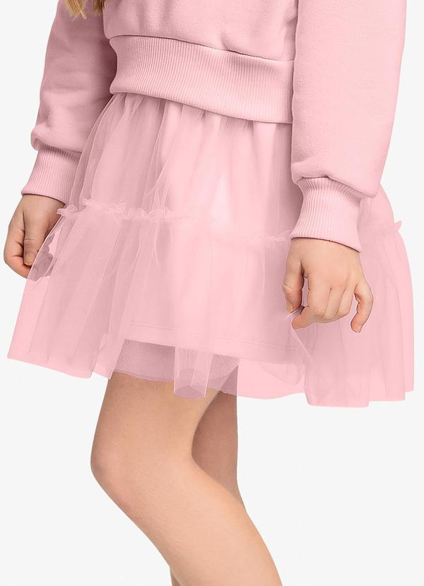 Trick Nick - Conjunto Blusão com Saia Rosa 5