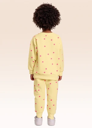 Fakini Kids - Conjunto Blusão e Calça Amarelo - FAKINI KIDS