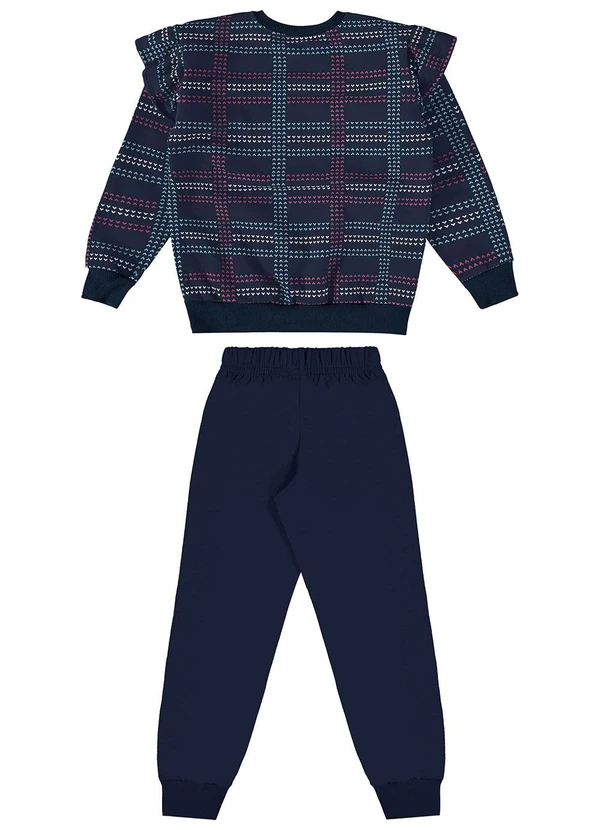 Bee Loop - Conjunto Blusão e Calça Azul 2