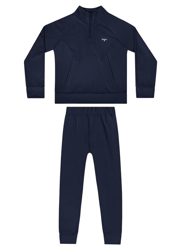Quimby - Conjunto Blusão e Calça Azul