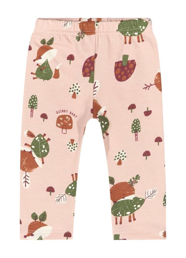 Quimby - Conjunto Blusão e Calça Bebê Marrom 4