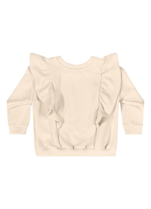 Quimby - Conjunto Blusão e Calça Bebê Menina Bege 3