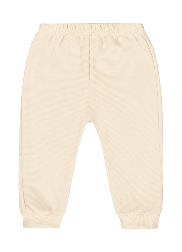 Quimby - Conjunto Blusão e Calça Bebê Menina Bege 4