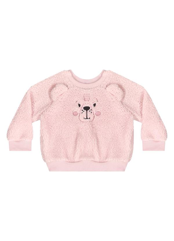 Quimby - Conjunto Blusão e Calça Bebê Rosa 3