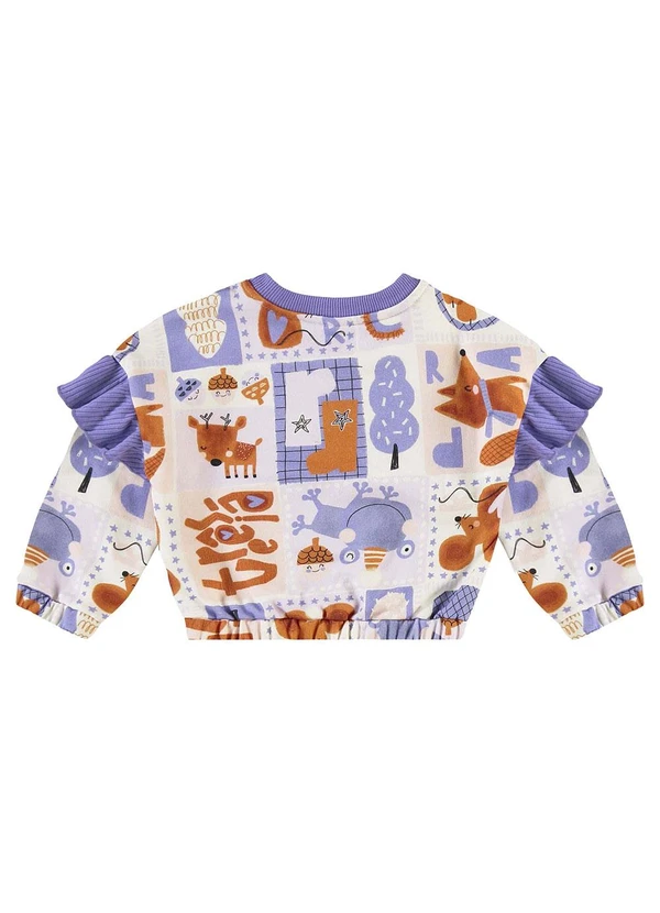 Três e Já - Conjunto Blusão e Calça Bege 5