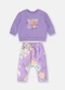 Up Baby - Conjunto Blusão e Calça Cotton Roxo - variação:  