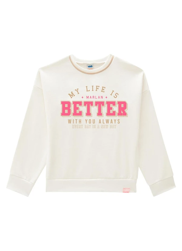 Marlan - Conjunto Blusão e Calça em Molecotton Jeans Bege 3