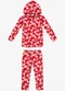 Rovi Kids - Conjunto Blusão e Calça Feminino Vermelho - variação: Vermelho