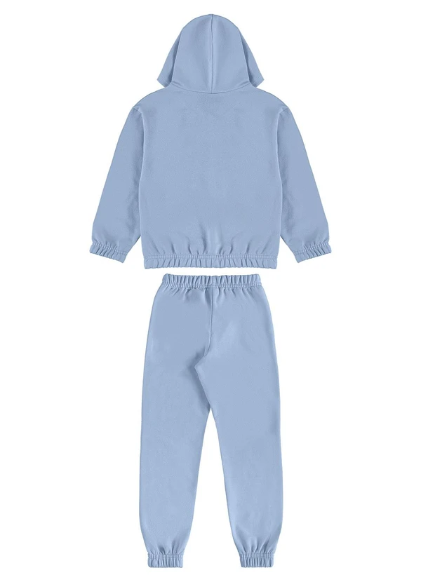 Guloseima - Conjunto Blusão e Calça Infantil Azul 2