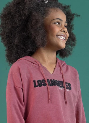 Soft Bonni - Conjunto Blusão e Calça Infantil Rosa Malva - SOFT BONNI
