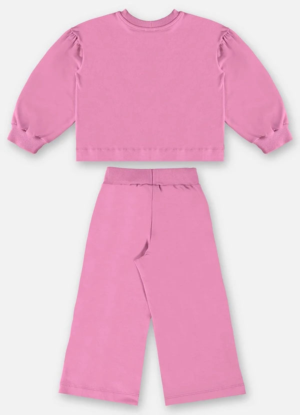 Up Baby - Conjunto Blusão e Calça Infantil Roxo 2