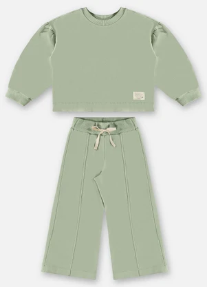 Up Baby - Conjunto Blusão e Calça Infantil Verde - UP BABY