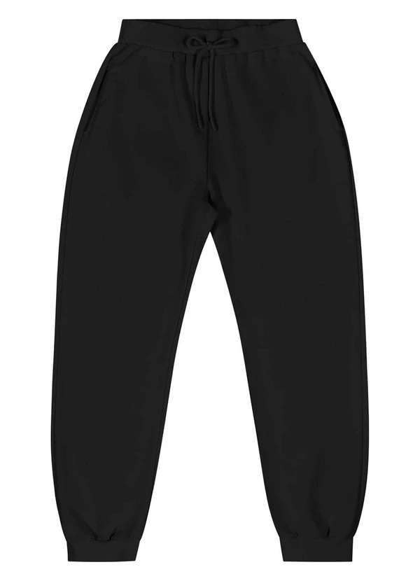 Gloss - Conjunto Blusão e Calça Juvenil Preto 5
