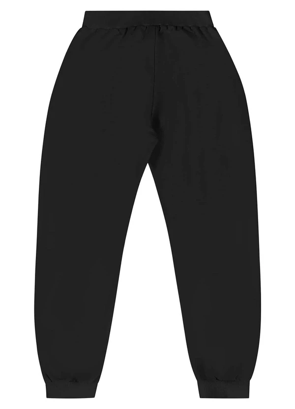 Gloss - Conjunto Blusão e Calça Juvenil Preto 6