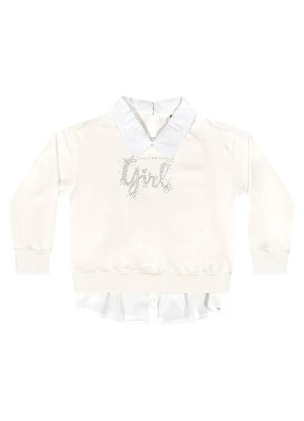 Quimby - Conjunto Blusão e Calça Legging Bege 3