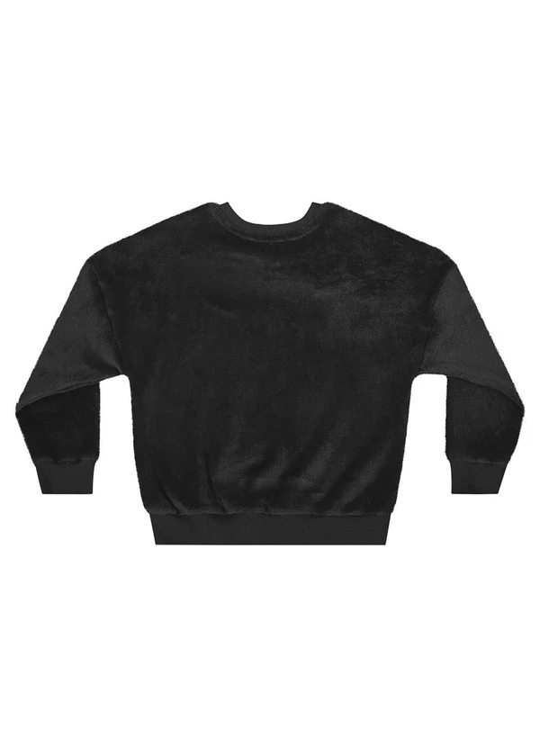 Quimby - Conjunto Blusão e Calça Legging Preto 4