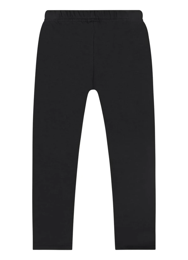 Quimby - Conjunto Blusão e Calça Legging Preto 6