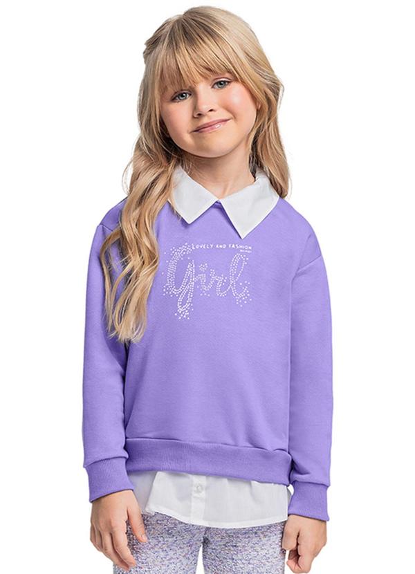 Quimby - Conjunto Blusão e Calça Legging Roxo 2