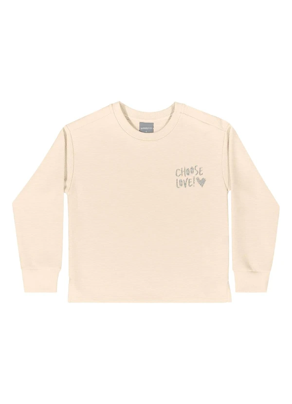 Quimby - Conjunto Blusão e Calça Menina Bege 3