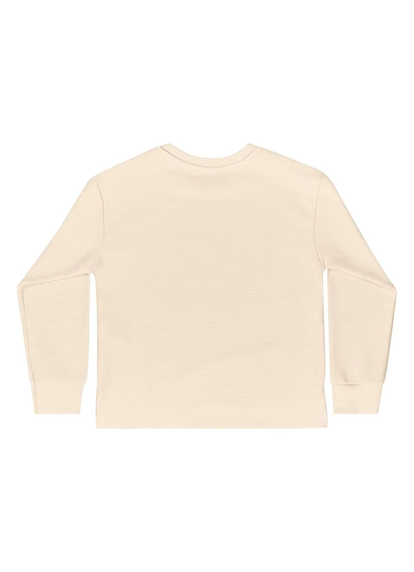 Quimby - Conjunto Blusão e Calça Menina Bege 4