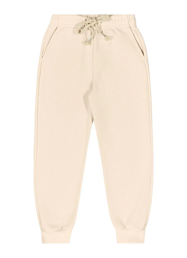 Quimby - Conjunto Blusão e Calça Menina Bege 5