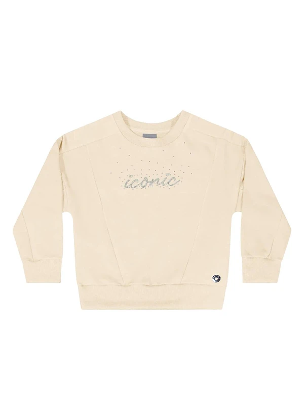 Quimby - Conjunto Blusão e Calça Menina Bege 3