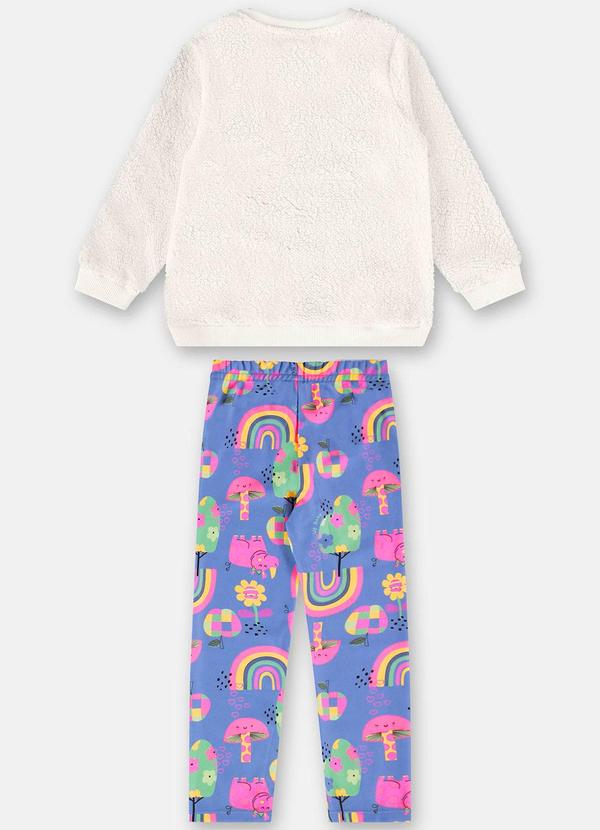 Up Baby - Conjunto Blusão e Calça Menina Bege 3