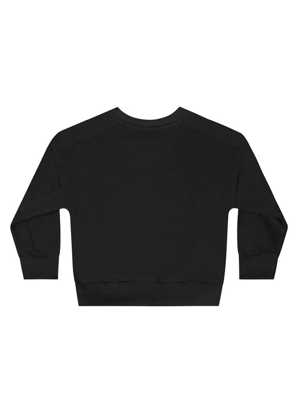 Quimby - Conjunto Blusão e Calça Menina Preto 4