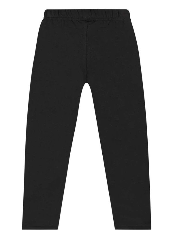 Quimby - Conjunto Blusão e Calça Menina Preto 6