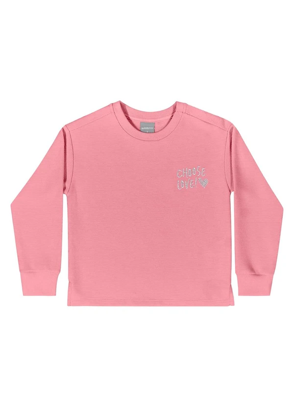 Quimby - Conjunto Blusão e Calça Menina Rosa 3