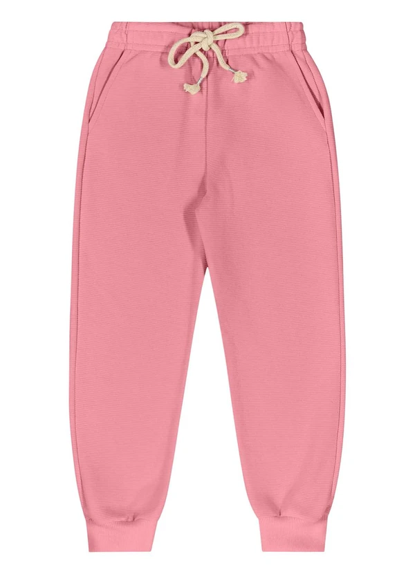 Quimby - Conjunto Blusão e Calça Menina Rosa 5