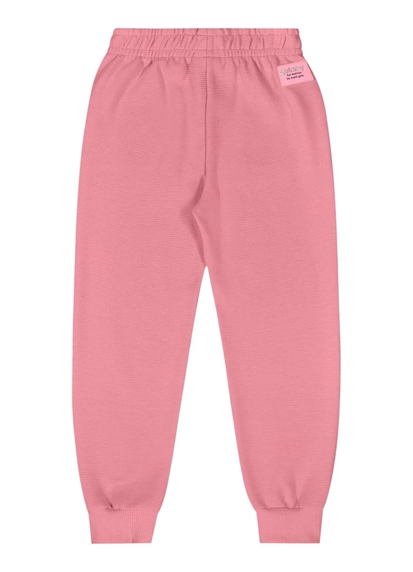 Quimby - Conjunto Blusão e Calça Menina Rosa 6
