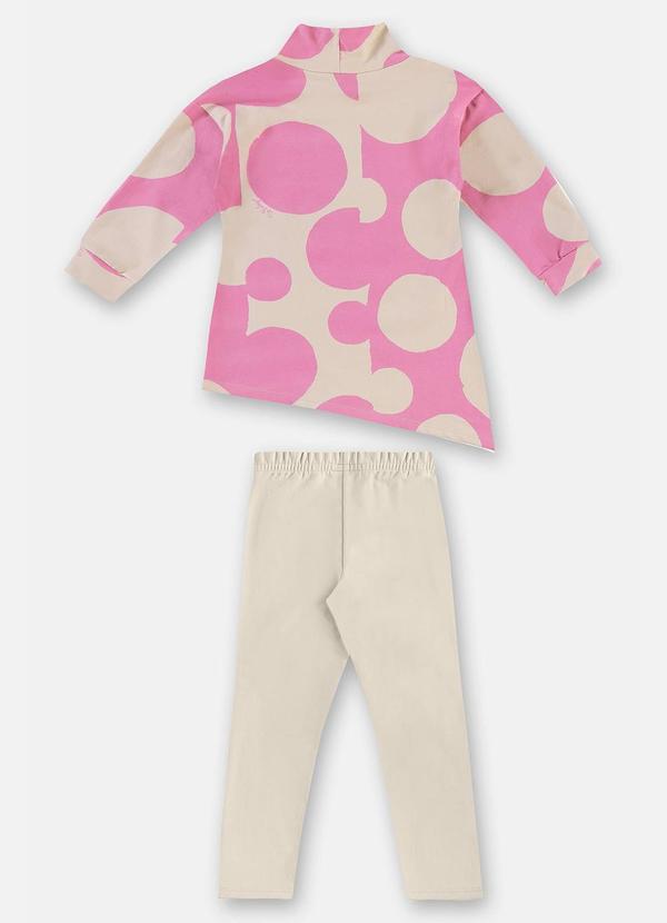 Up Baby - Conjunto Blusão e Calça Menina Rosa 3