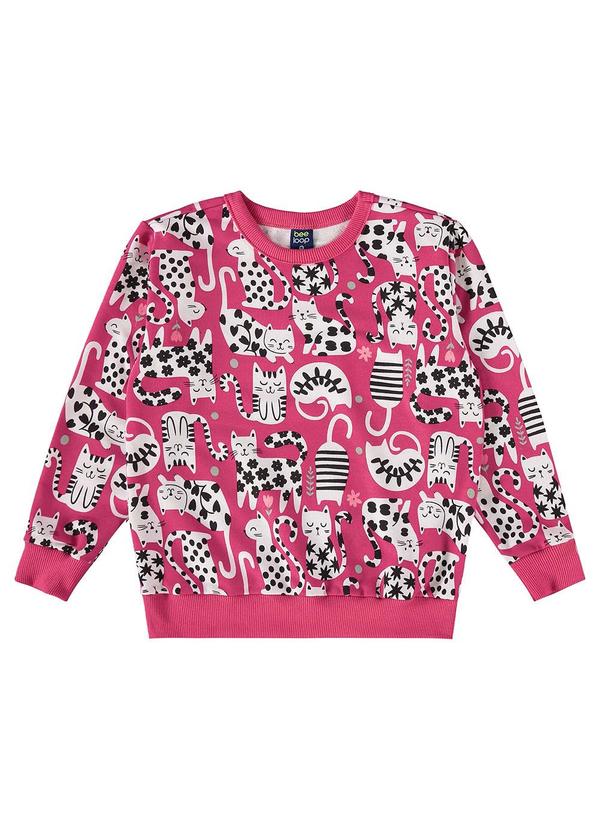 Bee Loop - Conjunto Blusão e Calça Moletom Rosa 3