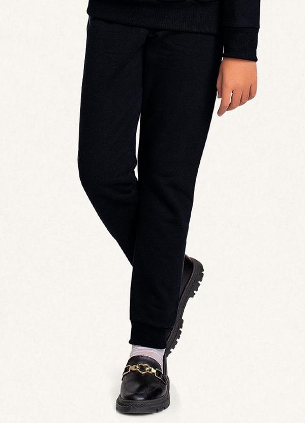 Fakini Kids - Conjunto Blusão e Calça Preto 4