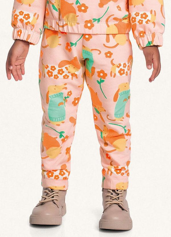 Fakini Kids - Conjunto Blusão e Calça Rosa 4