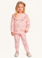 Fakini Kids - Conjunto Blusão e Calça Rosa - variação: Rosa