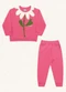 Fakini Kids - Conjunto Blusão e Calça Rosa - variação: Rosa