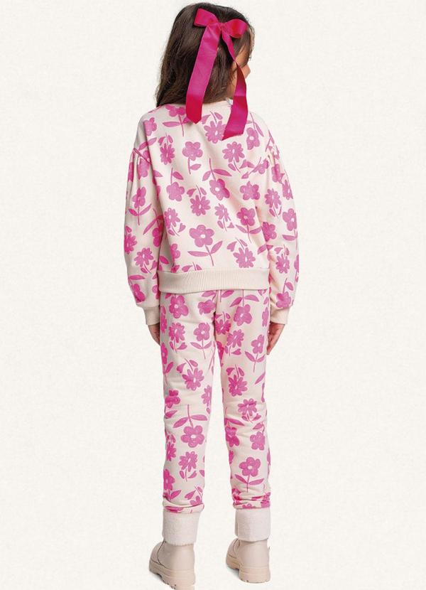 Fakini Kids - Conjunto Blusão e Calça Rosa 2