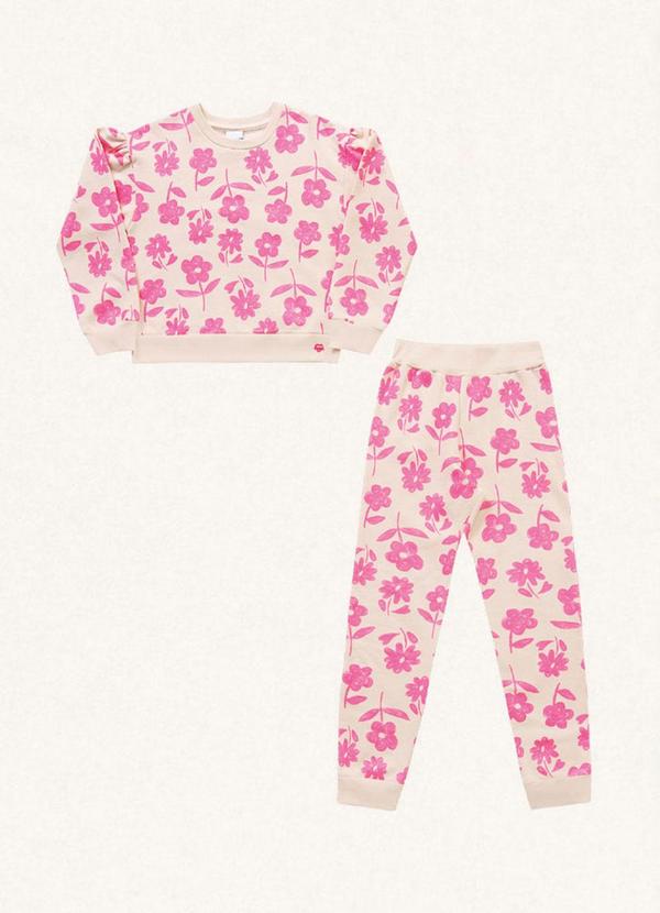 Fakini Kids - Conjunto Blusão e Calça Rosa 5