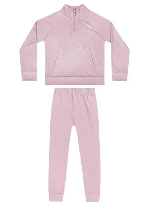 Quimby - Conjunto Blusão e Calça Rosa - QUIMBY