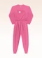 Fakini Kids - Conjunto Blusão e Calça Marrom - variação: Rosa