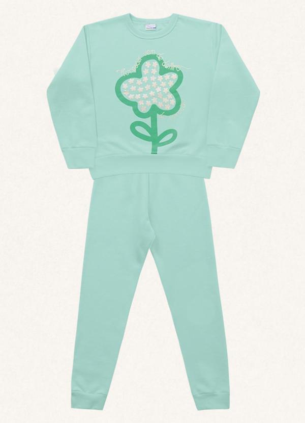 Fakini Kids - Conjunto Blusão e Calça Verde 5