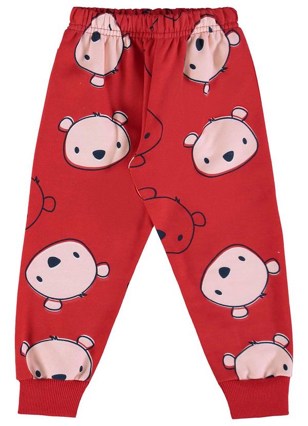 Bee Loop - Conjunto Blusão e Calça Vermelho 5