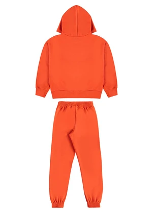 Guloseima - Conjunto Blusão e Calça Vermelho - GULOSEIMA